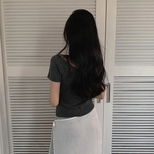 V넥 오프숄더 니트 상세 이미지 14