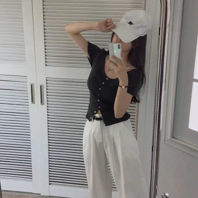 V넥 오프숄더 니트 상세 이미지 50