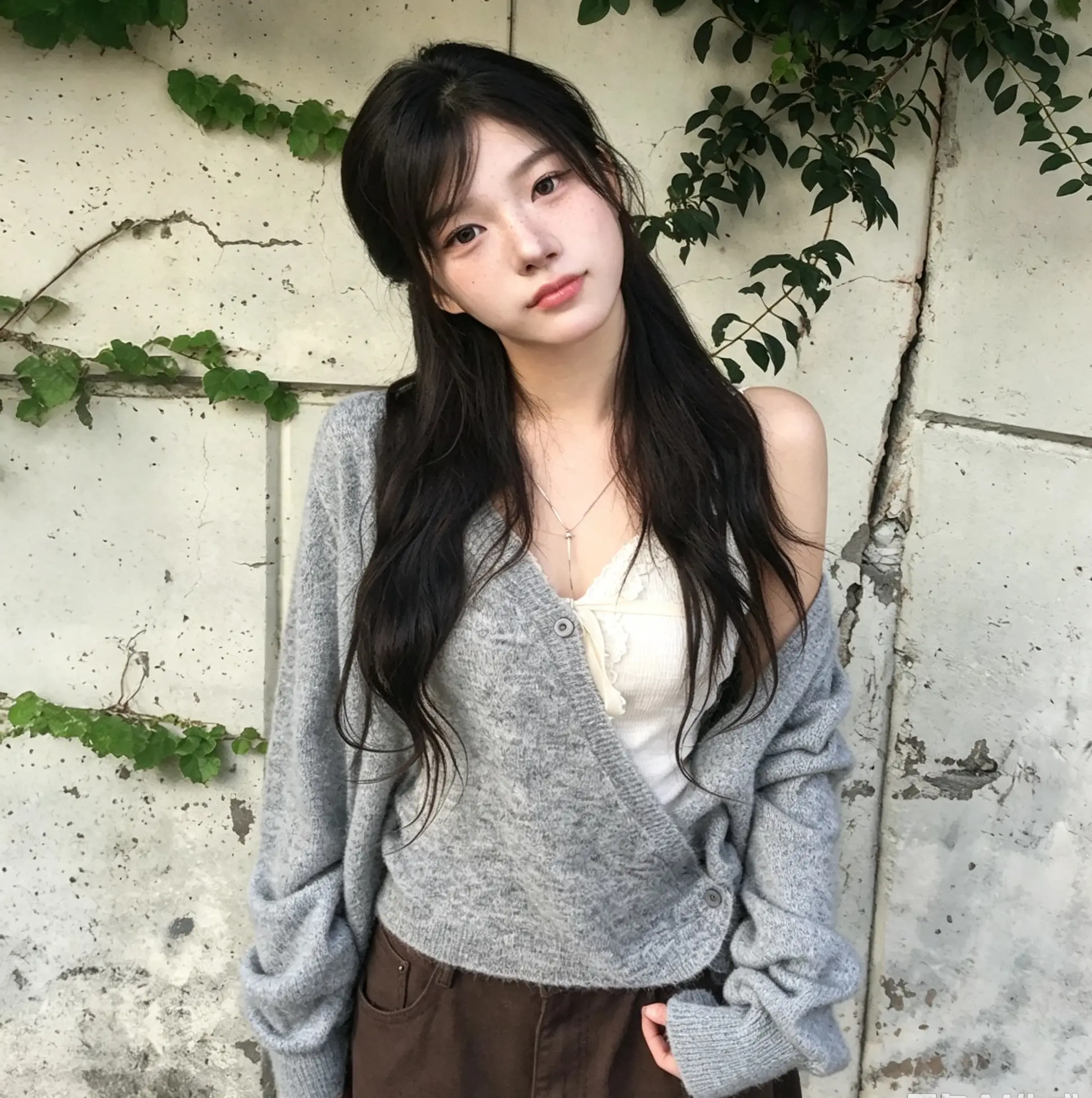 사이드 버튼 긴소매 니트 (3color) 상세 이미지 11