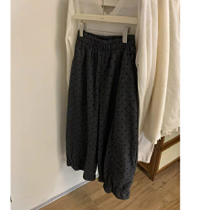 批发花苞波点裤超适合小个子的一款推荐必入羊绒加厚休闲裤