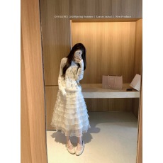 批发COOLLINE林子熙 落蝶情书 D家千金感重工立体刺绣上衣