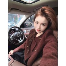 批发棕色小香风外套女冬季高端轻熟气质独特超好看<b class='q'>双排扣</b>夹克上衣加厚