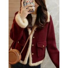 批发高级感巨好看小香风毛呢外套女2025冬季<b class='q'>新款</b>今年流行爆款短款大衣