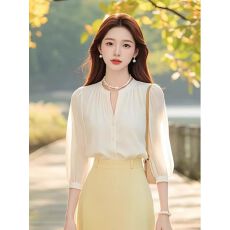 批发春夏新款女装盐系轻熟炸街高级感<b class='q'>职业</b>上班通勤穿搭<b class='q'>半身裙</b>两件套装