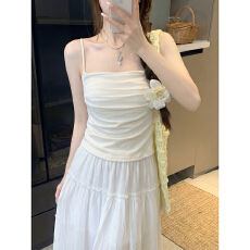 批发<b class='q'>大码</b>胖mm绝美带胸垫吊带背心女内搭2026新款美背吊带<b class='q'>文胸</b>一体上衣