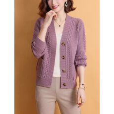 批发<b class='q'>开衫</b><b class='q'>针织</b>外套女秋装2025年新款春秋妈妈配裙子毛衣外搭<b class='q'>短款</b>