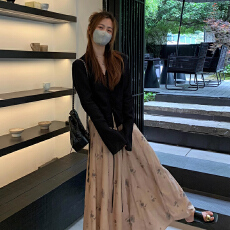 批发雪纺春秋上衣女<b class='q'>衬衫</b>女设计感小众新中式显瘦薄外套