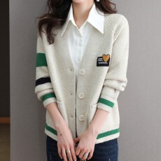 批发<b class='q'>大码</b>高级感毛衣外套女早秋新款爆款高端<b class='q'>针织</b><b class='q'>开衫</b>洋气