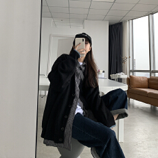 批发SIXI四喜家**春秋 叠穿针织外套女宽松慵懒外穿内搭薄款开衫