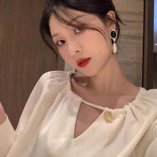 批发秋季法式别致港味御姐职场<b class='q'>通勤</b>气质温柔长袖V领衬衫女