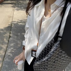 批发韩系时髦通勤白色衬衫女2026春夏新款松弛感宽松百搭长袖衬衣ins