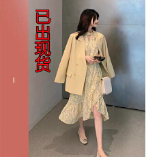 批发韩版休闲宽松气质小西装外套女<b class='q'>春</b>秋季新款小个子2025韩系高级感