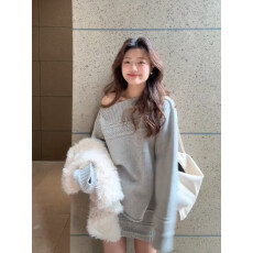 批发时尚套装女秋冬新款麻花针织衫毛衣氛围感韩系百搭半身裙子两件套