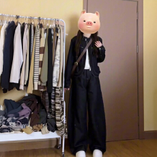穿搭一整套高级感韩系休闲百搭牛仔外套阔腿裤时尚减龄套装女