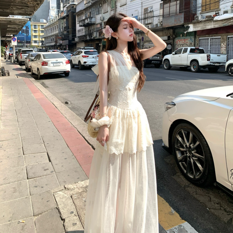 acaine5 6 20 00 95 할인 꽃 결혼 발레 무거운 작업 레이스 자수 요정 가스 드레스