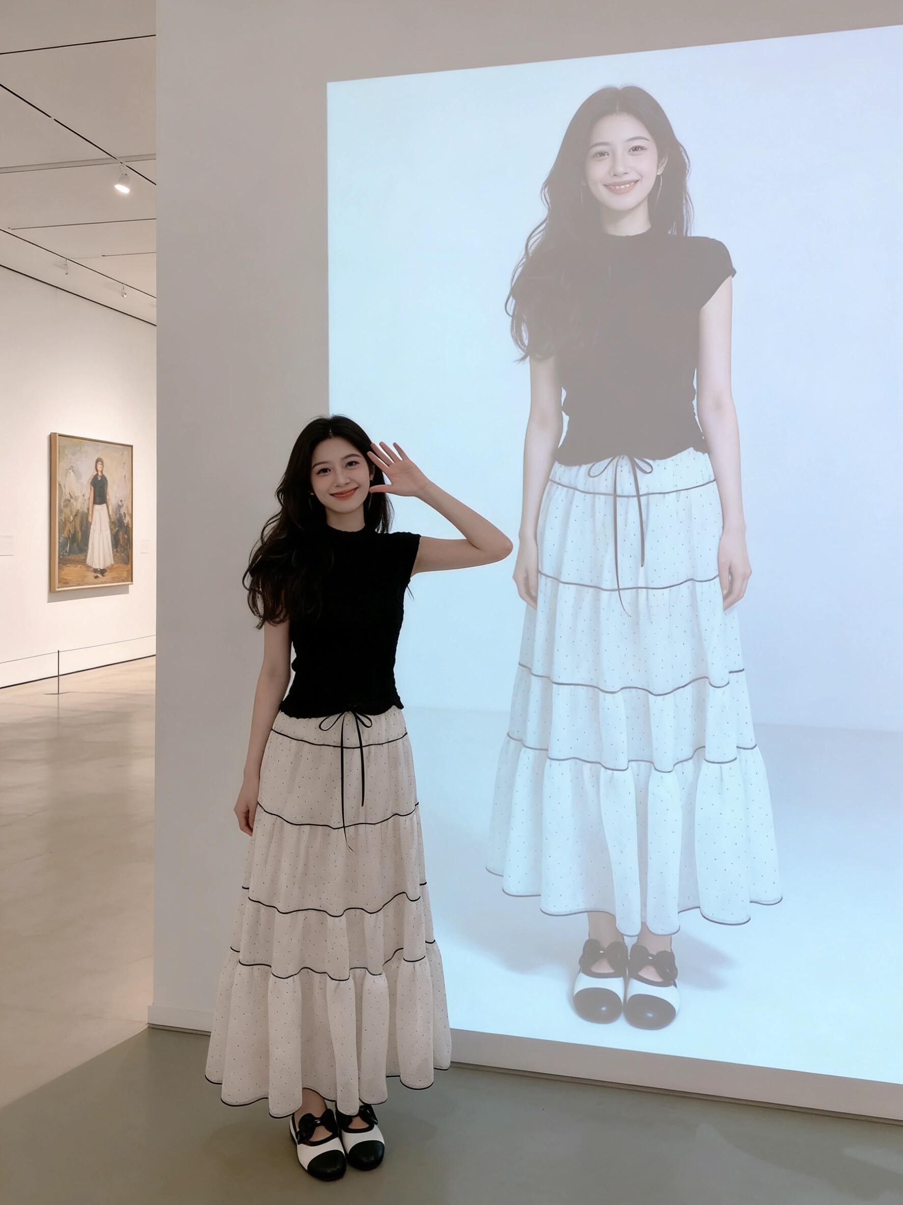 봄 여름 새로운 작은 샤넬 스타일 검정색 반팔 티셔츠 여성 몸매 가꾸기 슬림해 보이는 인사이드 가져 가라. 기본 셔츠 맨위 반 스커트