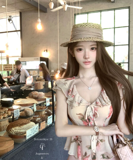 늦게 우산 우산 26 ss 사쿠라 음 나이 나이 분말 장미 꽃무늬 프릴 셔츠 분말 스웨이드 반 스커트