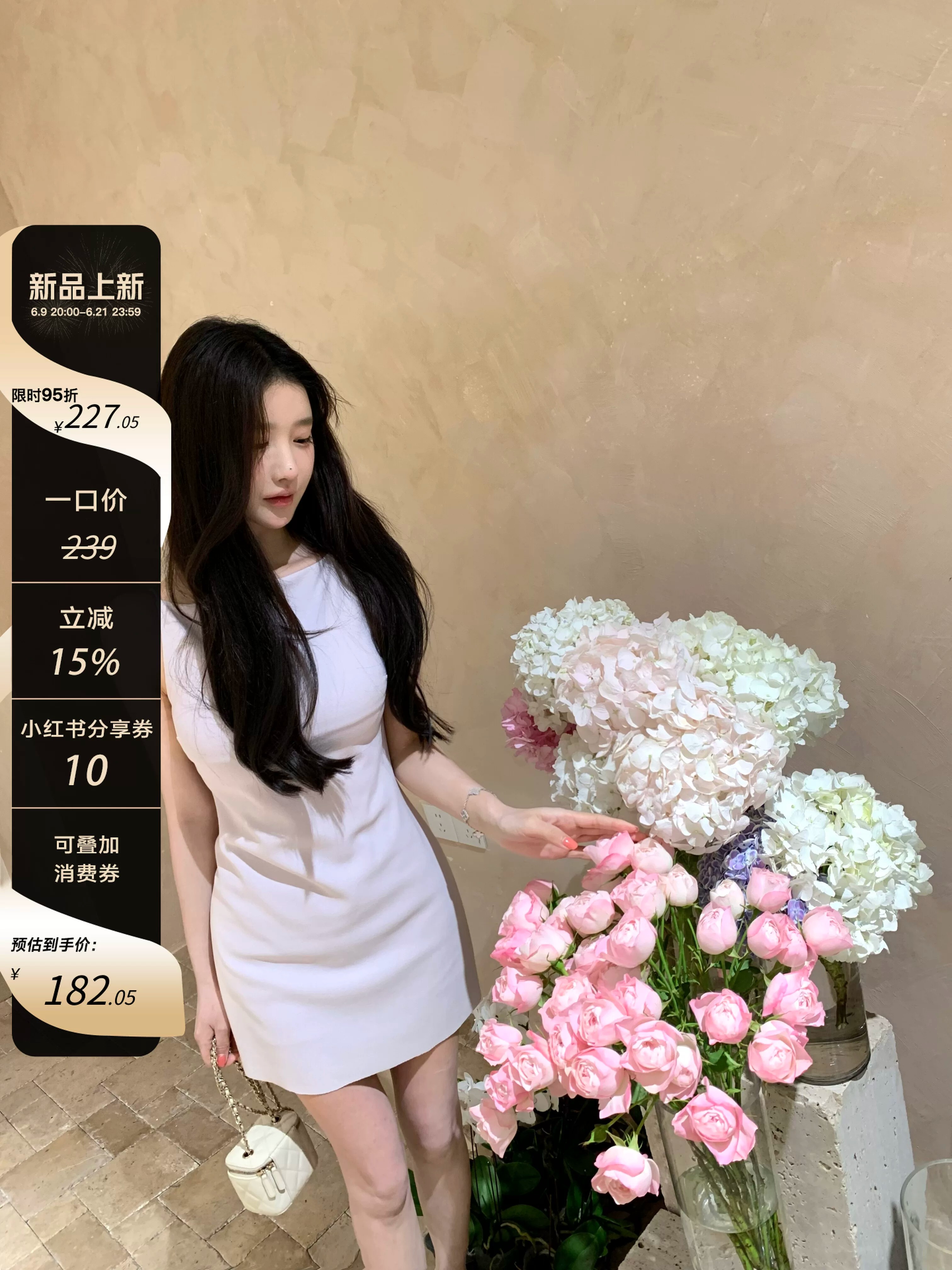 진짜 착용 필드 아니요 인내심있는 아름다움 센스 한 부서 낮음 채도 보트넥 드레스 루이 가을 치마