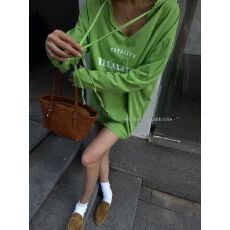 批发韩版宽松显瘦<b class='q'>百搭</b>字母印花连帽薄款长袖T恤女上衣防晒衣