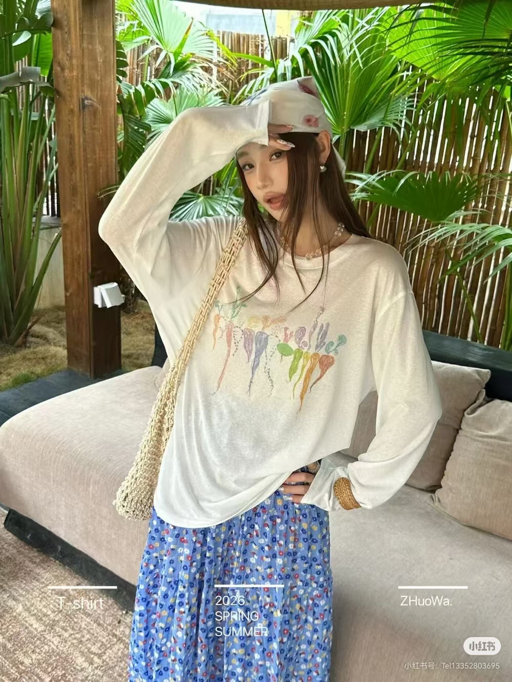 유럽 상품 여름 새로운 한국 스타일 루즈핏 색상 무 프린트 ins 긴팔 티셔츠 자외선 차단 블라우스 여성