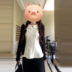 批发韩系早秋穿搭黑色针织开衫<b class='q'>外套</b>女2025新款高级感薄款外搭长袖上衣