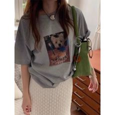 批发官图 21支纯棉210克（100%棉）短袖<b class='q'>T</b><b class='q'>恤</b>女可爱减龄<b class='q'>卡通</b>