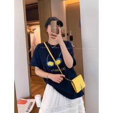 批发官图 21支纯棉210克（100%棉）短袖T恤女宽松大码印花