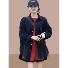 批发爆款女士长袖<b class='q'>衬衫</b>外套2026春秋季新款小个子大码女装牛仔<b class='q'>衬衣</b>上衣
