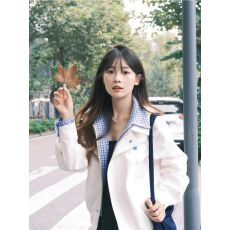 批发原版质量 假两件外套女2026新款秋季韩系穿搭高级感小众夹克