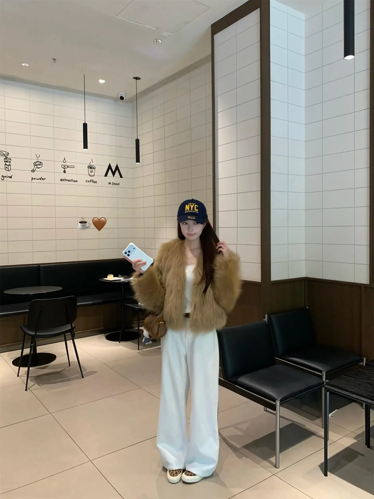 프렌치 헤븐 스타일 가을 겨울 모헤어 자켓 상세 이미지 2