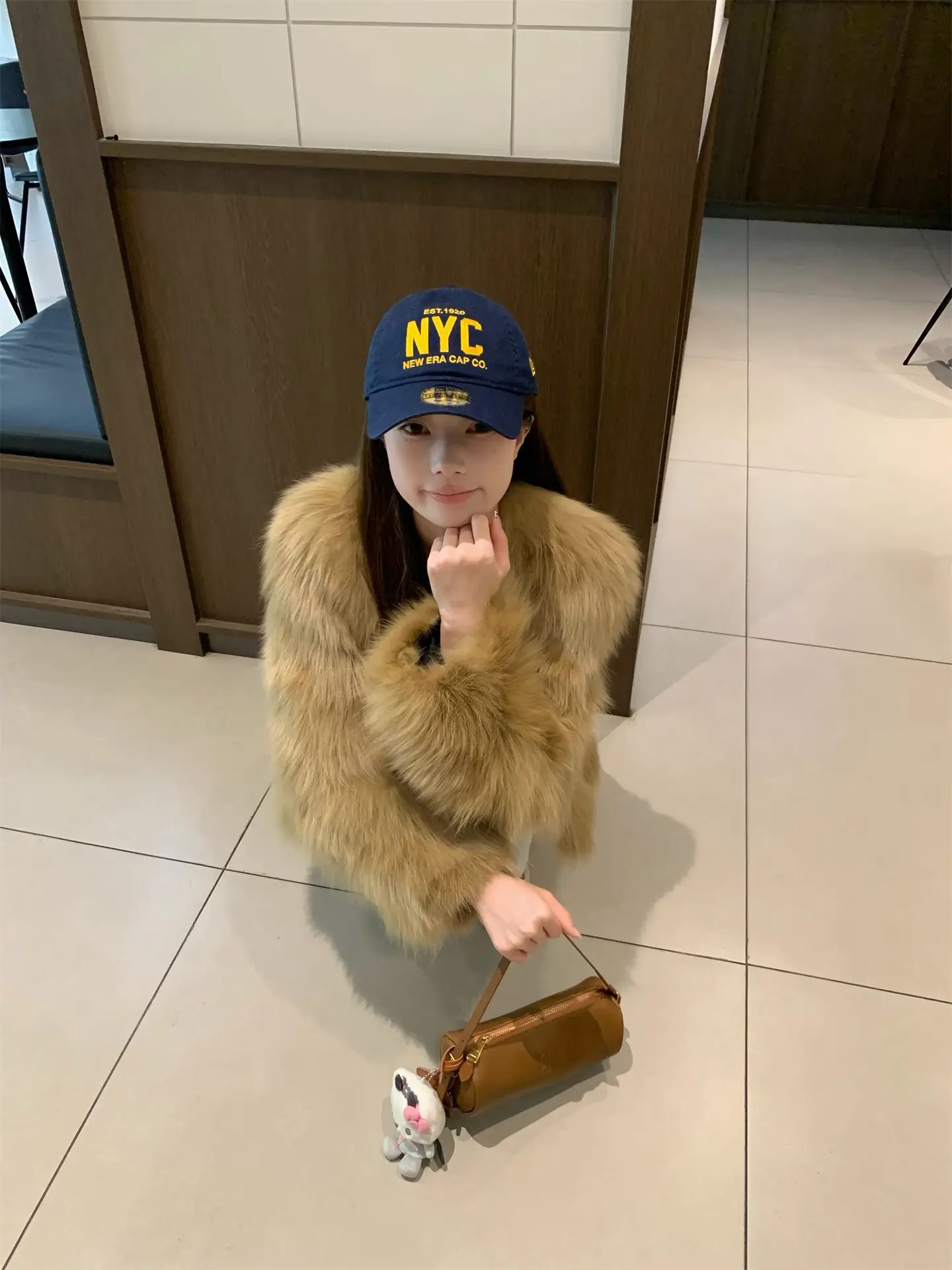 프렌치 헤븐 스타일 가을 겨울 모헤어 자켓 상세 이미지 4