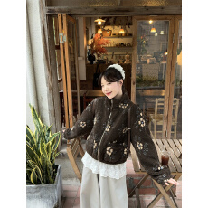 批发实拍实价~甜美慵懒风设计感小个子羊羔毛<b class='q'>短</b>上衣外套