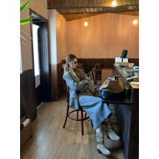 批发实拍实价~法式复古毛呢西装外套+毛呢<b class='q'>马甲</b>+A字毛呢半身裙三件套装