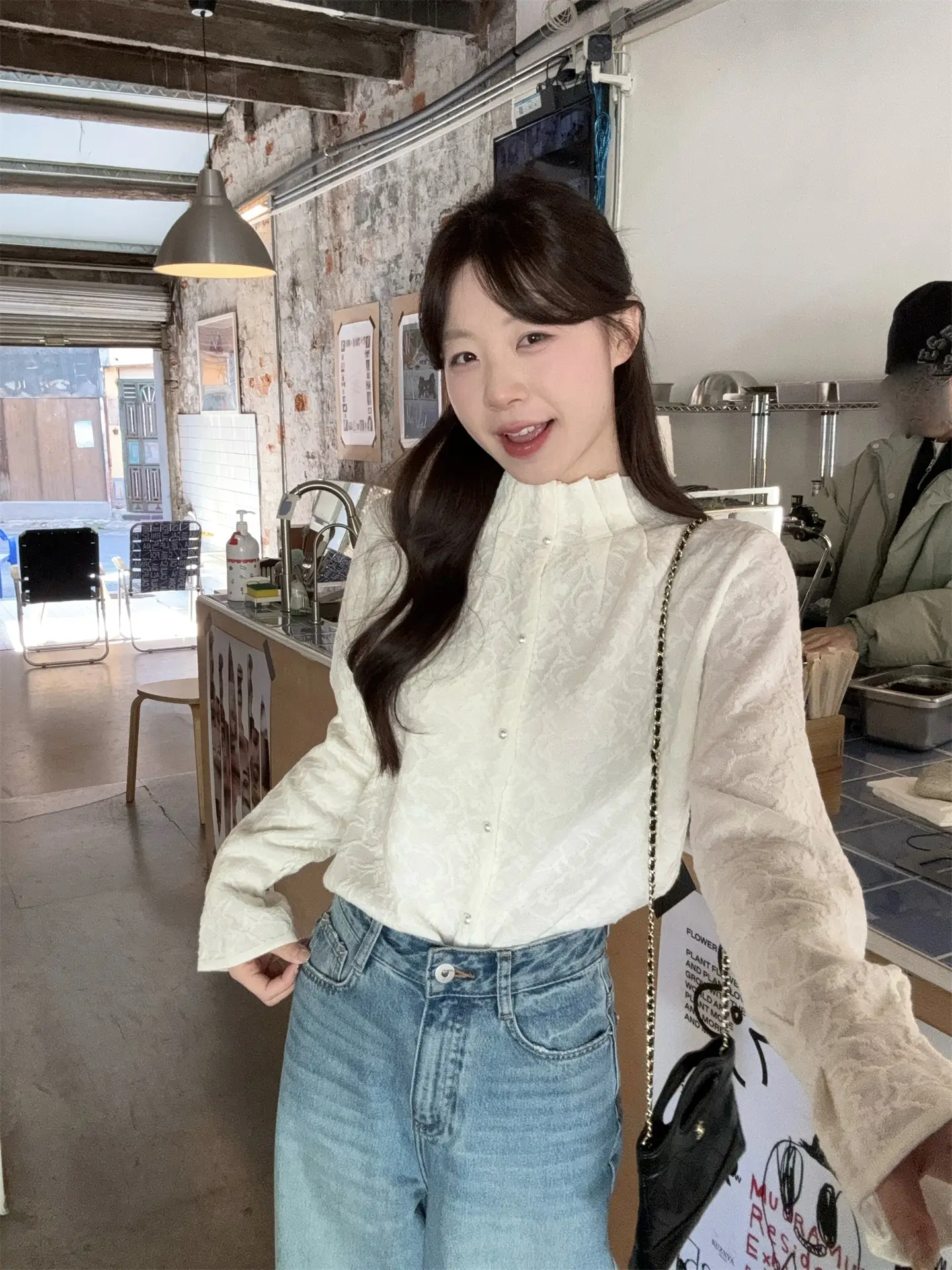 2026년 봄 신상 레이스 블라우스 상세 이미지 11