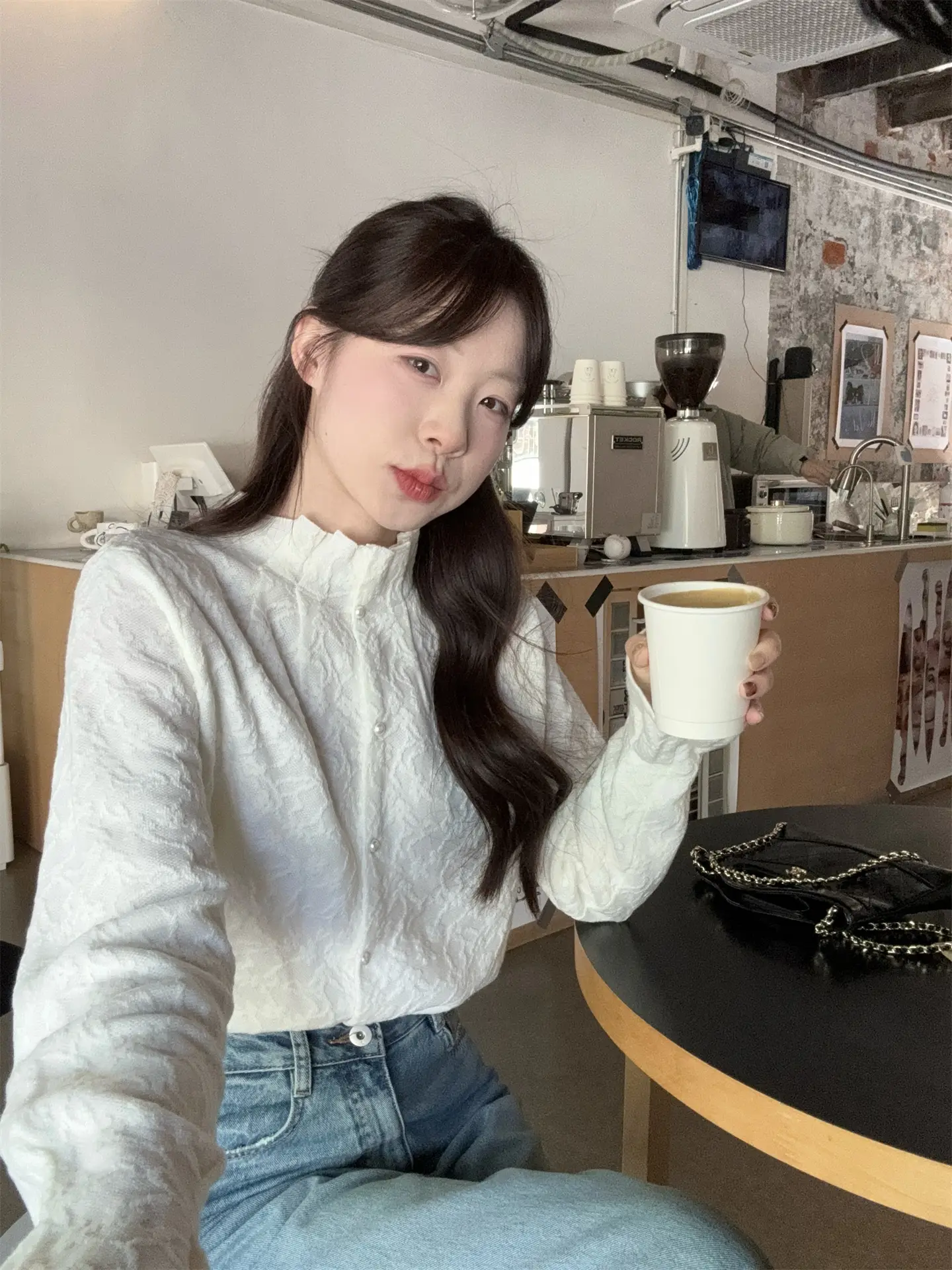 2026년 봄 신상 레이스 블라우스 상세 이미지 14