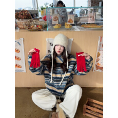 批发实拍实价~<b class='q'>甜美</b>立领加厚羊羔毛外套