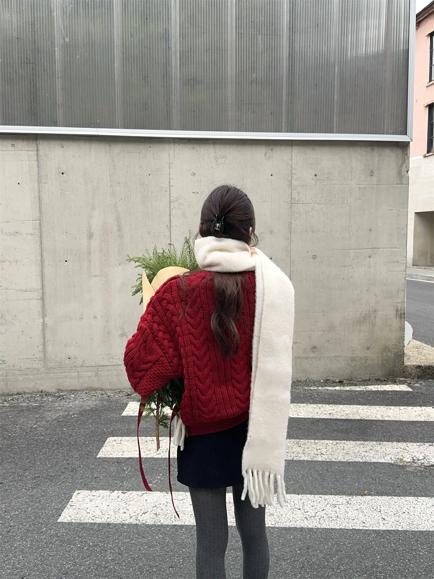 가을겨울 루즈핏 니트 티셔츠 상세 이미지 15
