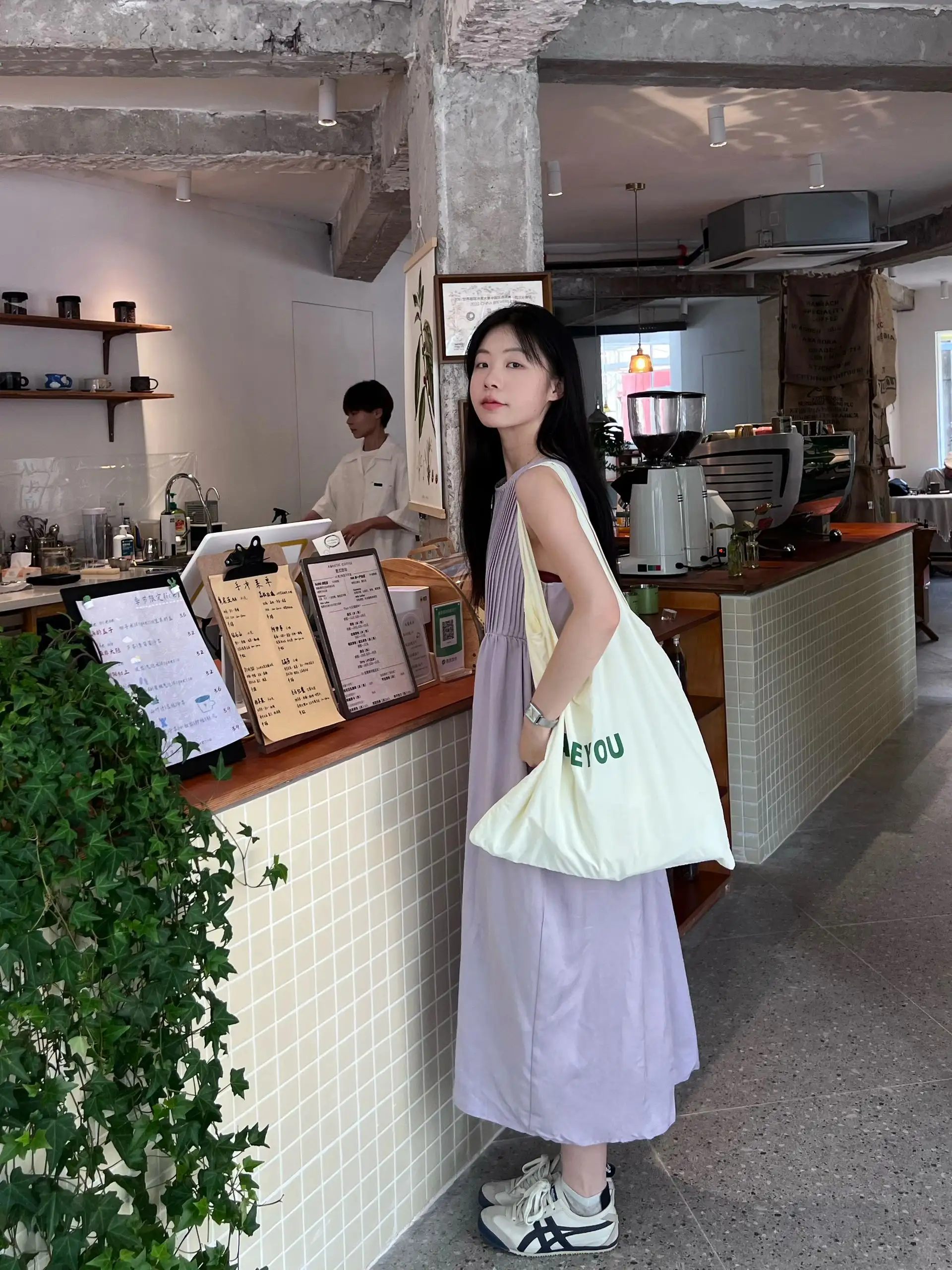 플라워 무소매 원피스 상세 이미지 1