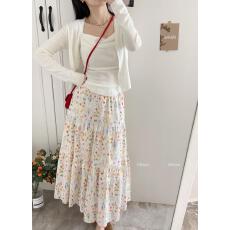 三标齐全 天猫品质 五线打边 甜美碎花蛋糕裙法式温柔风半身裙