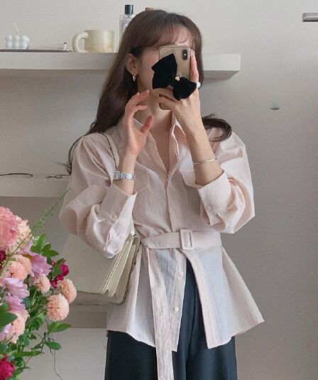 출퇴근 바람 워크웨어 숙련 된 빅 포켓 긴팔 셔츠 태양 보호 셔츠 에어컨 셔츠 얇은 스타일 재킷