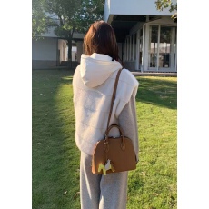 双面穿水貂毛皮草马甲 连帽毛毛马夹外套 休闲百搭 韩系轻熟 通勤