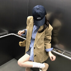 批发麂皮绒西装外套女 2026新款今年流行爆款 韩系轻熟 休闲百搭 通勤