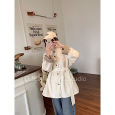 批发温柔风立领<b class='q'>双面</b><b class='q'>羊绒</b>外套女2025冬季新款小个子中长款宽松呢子<b class='q'>大衣</b>