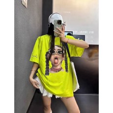 批发酷辣妹美式印花街头大码<b class='q'>T</b><b class='q'>恤</b>2026春夏新ins潮时尚韩系ootd东大门男