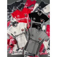 批发酷辣妹机车女韩系ootd2026春夏新ins潮牌<b class='q'>街头</b>收腰短款T恤暗黑庞克