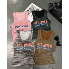 批发酷辣妹铆钉ins潮金属<b class='q'>街头</b>庞克摇滚暗黑K背心2026春夏新韩日系ootd