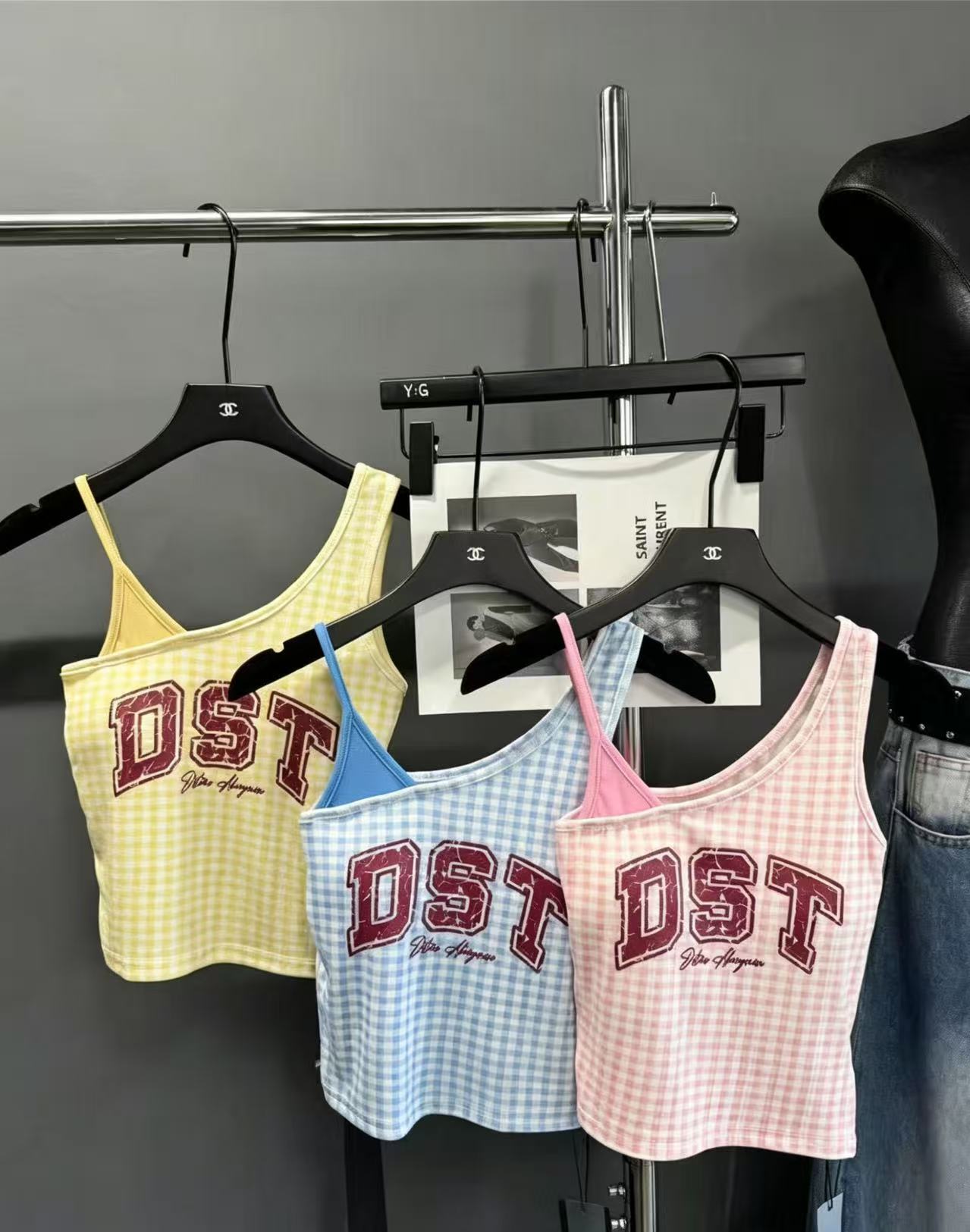 달콤한 핫걸 배색 패치워크 슬립 한일 ootd 카와이이 귀여운 2026 봄 아모이 ins 트렌디 연령 감소 가슴 패드 a