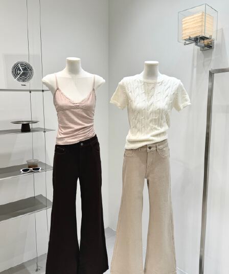 버섯 찹쌀 찹쌀 사면 신축 카드 코드 슛 작은 얕은 카키 색 깊은 커피 색상 청바지 6060-004-0310