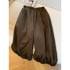 批发实拍欧洲站2025冬季新款精品女装欧货休闲<b class='q'>裤</b>松紧腰加厚<b class='q'>垮</b><b class='q'>裤</b>奶奶<b class='q'>裤</b>