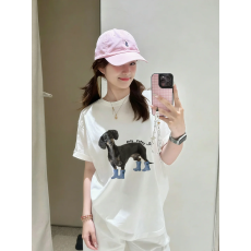 批发韩国大码<b class='q'>女装</b>纯棉210克100%棉女夏装慵懒宽松百搭印花短袖T恤韩系